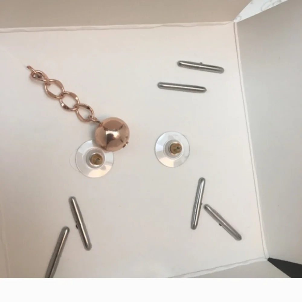 New in box Kate Spade ♠️ Lady Marmalade Pearl Blush Bracelet & stud earrings Set - Picture 7 of 9